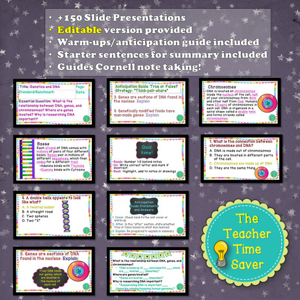 Genetics and Heredity Science Notebook Bundle