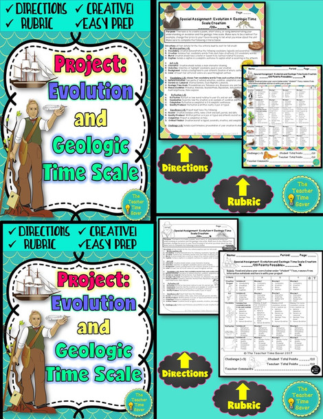 Evolution and Natural Selection Notebook Printable Bundle