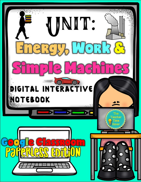 Energy Physical Science Digital Notebook Bundle