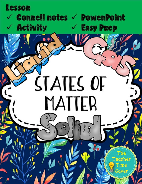 States of Matter Lesson- Solid, Liquid, Gas