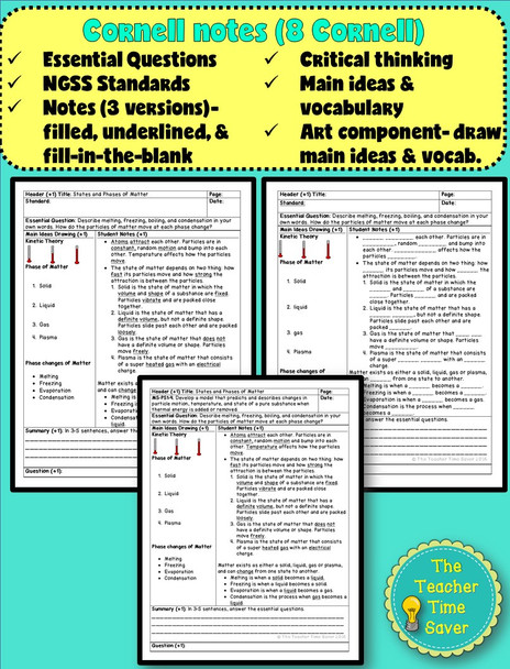 Matter and Chemistry Slides and Notes