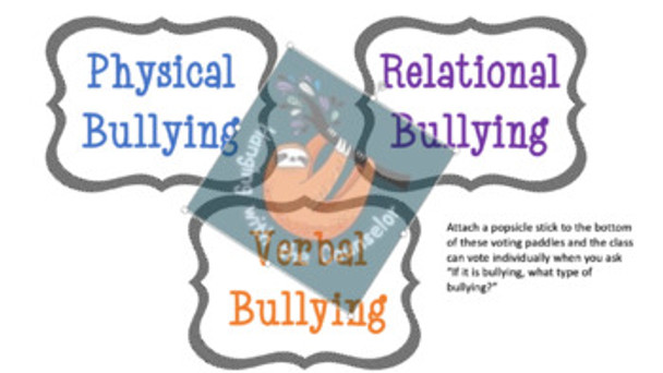 6th Grade Low Prep Bullying Lesson Pack (Lesson and Game!)