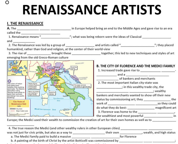 Artists of the Renaissance