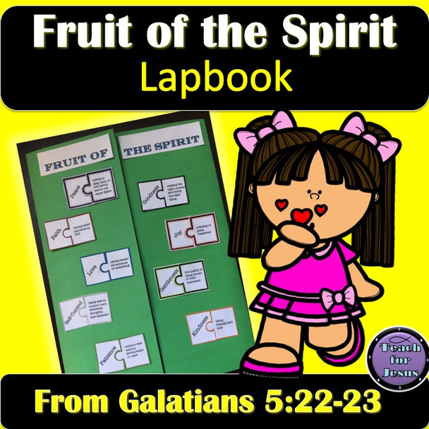 Fruit of the Spirit Lapbook - Great for a Sunday School Lesson