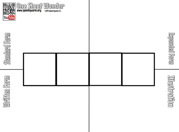 Different Forms of Numbers - FREE