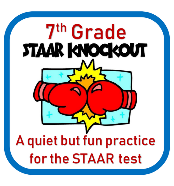 7th Grade Math STAAR Knock-Out