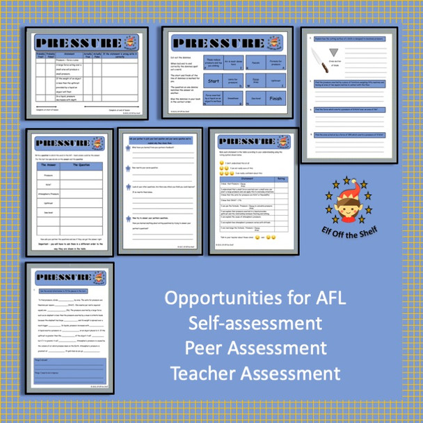 Forces - Pressure for Middle School Science