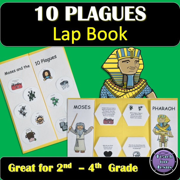 Moses and Ten Plagues
Lap Book Bundle