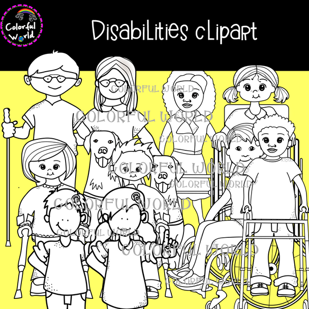 Disability clipart