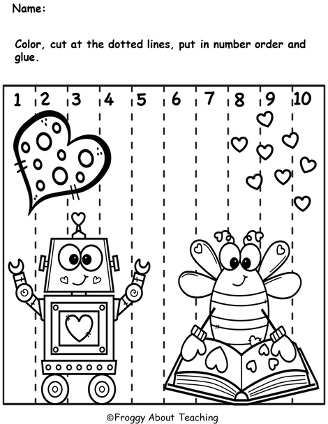 Number order puzzle