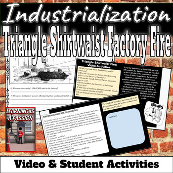 U.S. History | Industrialization | The Triangle Shirtwaist Fire Video & Student Activities 