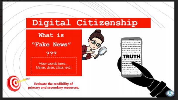 Digital Citizenship - How to identify reliable sources