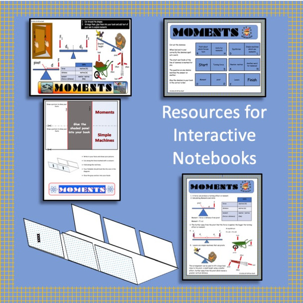 Forces - Pressure, Moments, Speed & Hooke's Law Module for Middle School Science