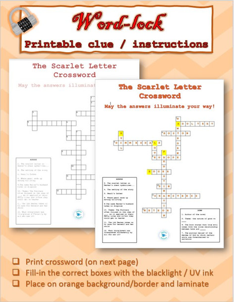 Scarlet Letter Breakout Box 