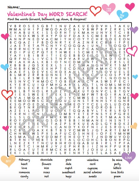 Valentine's Day Word Search!