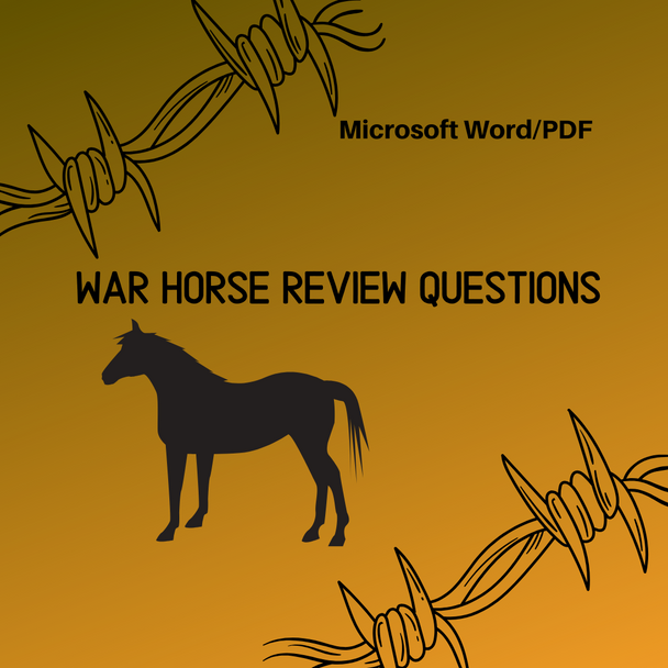 War Horse (Movie) Review Questions