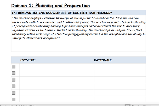 Teacher Evaluation Checklist - Get Prepared