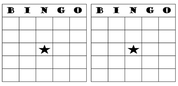 Independent and Independent Variables BINGO