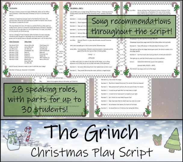 The Grinch - Christmas Play Script