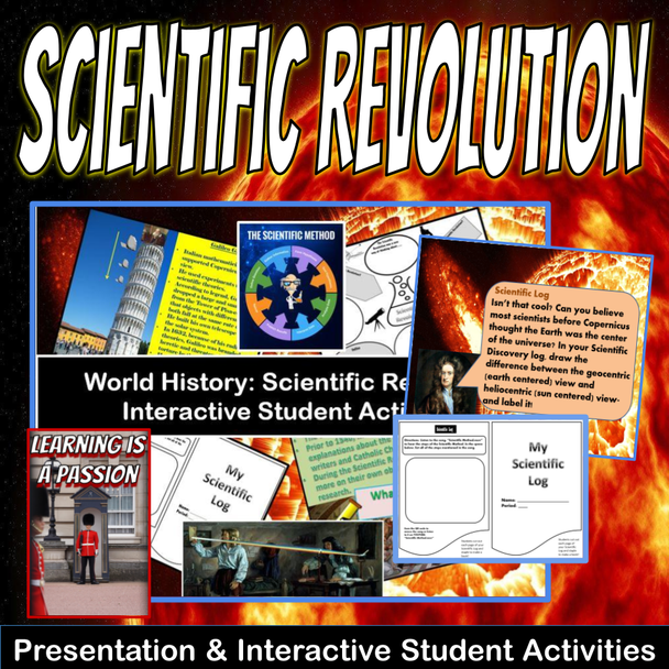 World History | Scientific Revolution | Galileo | Presentation & Activities