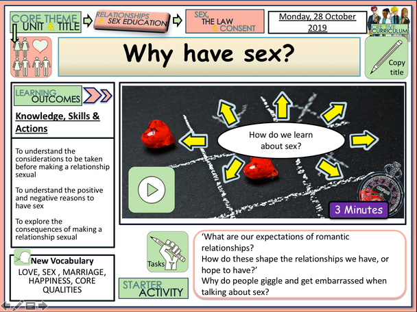 Why have sex?