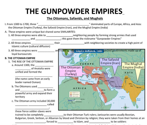 Muslim Gunpowder Empires