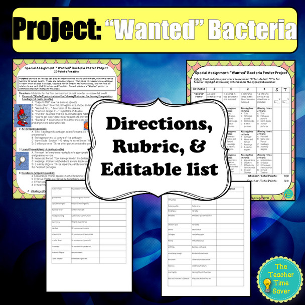 Cells Unit Digital and Printable Science Interactive Notebook 