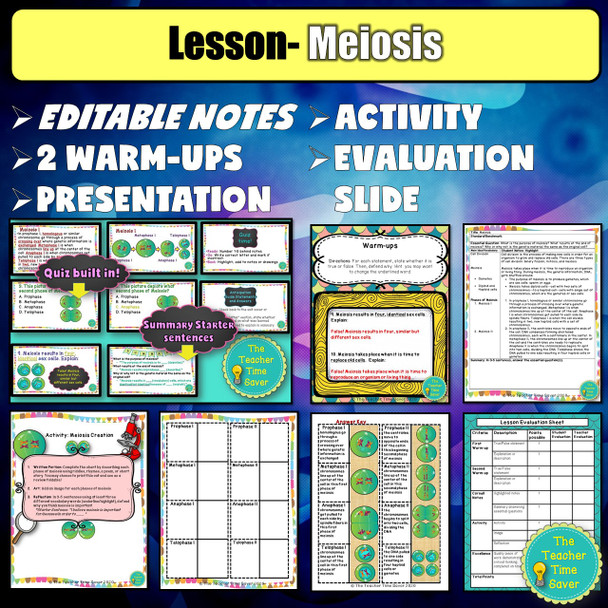 Cells Unit Digital and Printable Science Interactive Notebook 