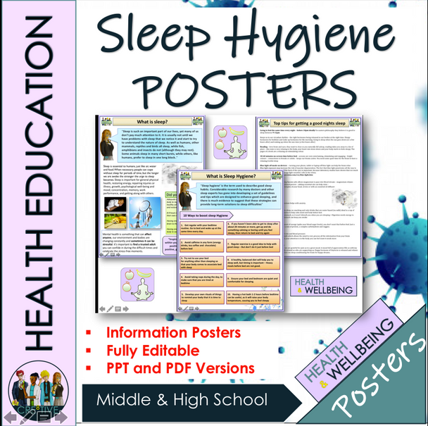 Sleep Hygiene - Information Posters