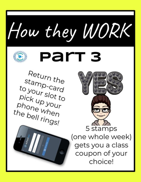 Class Coupons & Phone Station: Positive Reinforcement Classroom Management Tool!