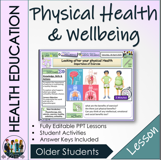 Physical Health and Wellbeing Lesson