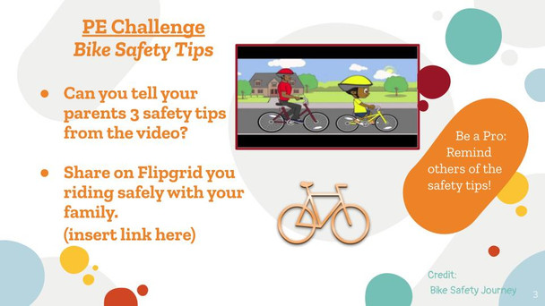 Bike Safety Lesson