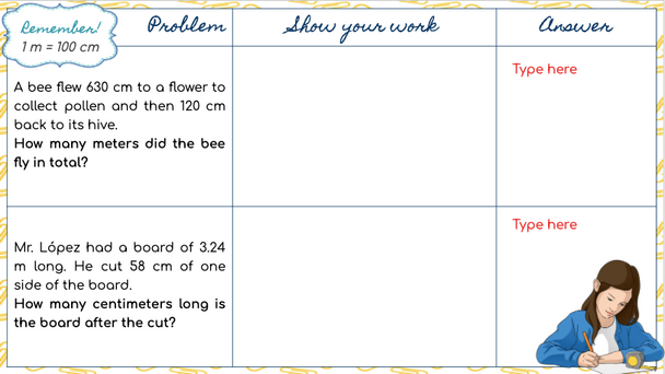 Measurement Metric System Length Digital Project