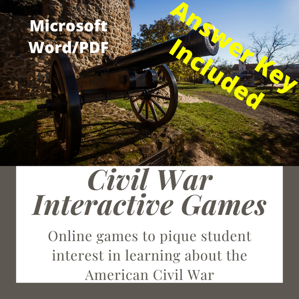 Civil War Interactive Games