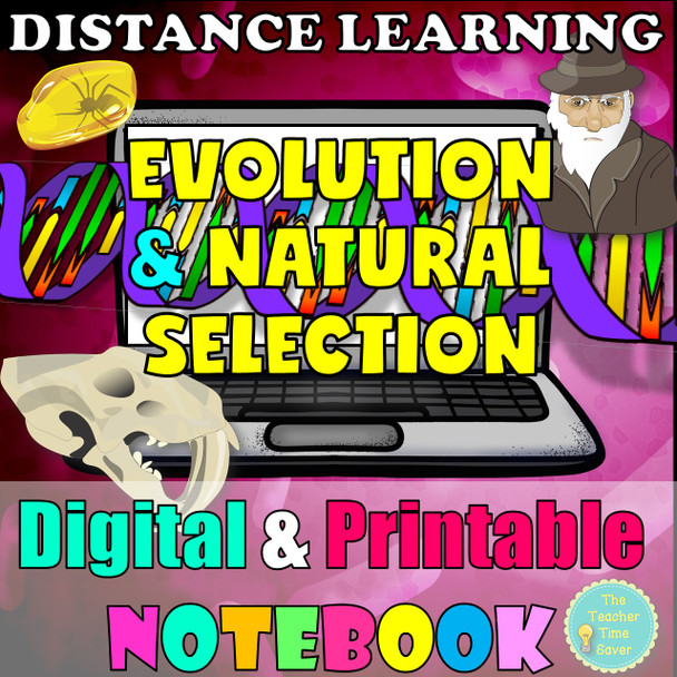 Evolution and Natural Selection Notebook Bundle 