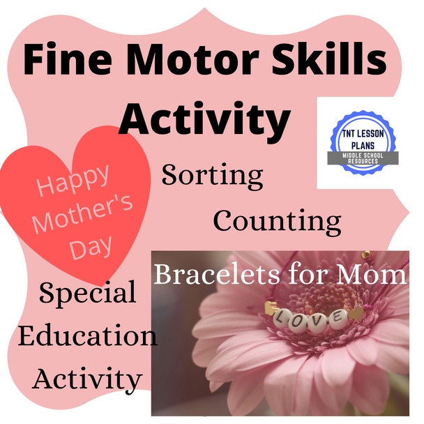 Mother's Day Fine Motor Skills Activity