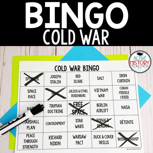 Cold War:  Bingo EOC Review Game