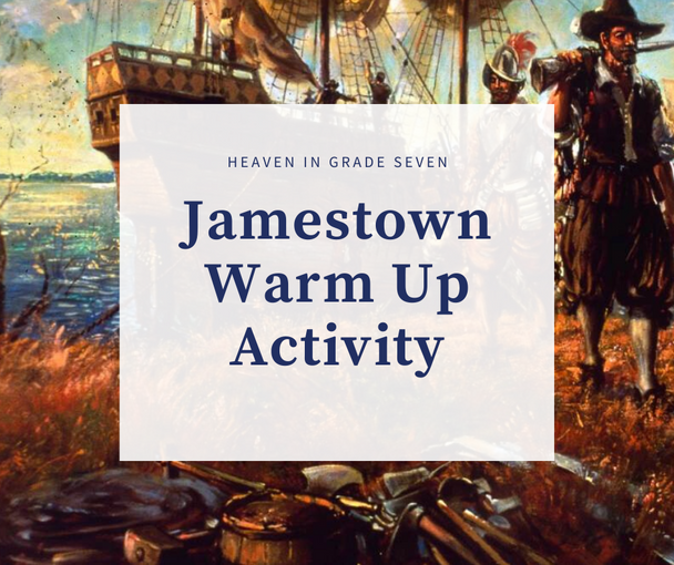 Jamestown Warm Up Activity