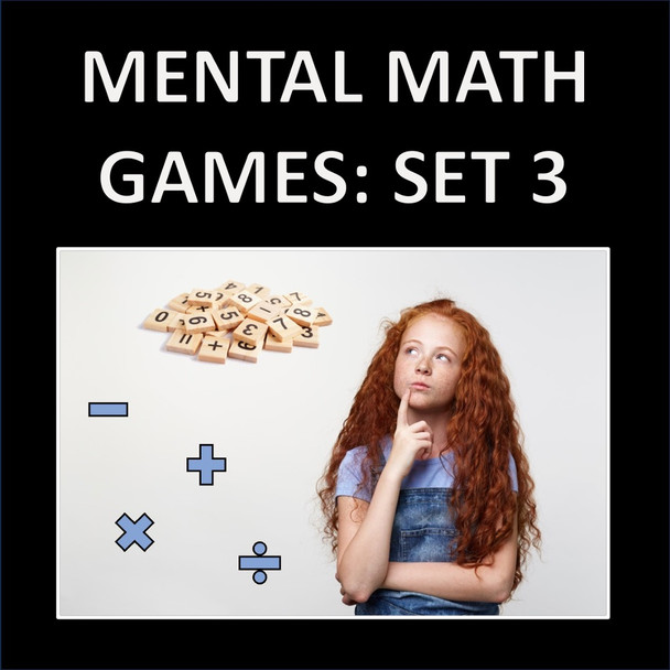 Mental Math Games 3