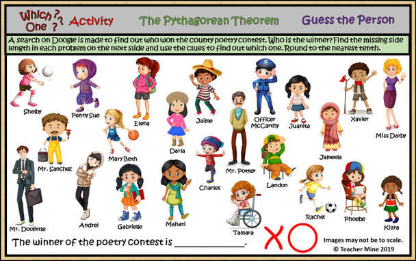 The Pythagorean Theorem - Which One? Digital Activity