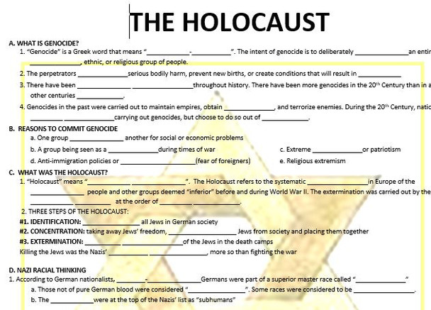 The Holocaust