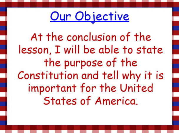 Constitution Day Power Point and Lesson - FREE