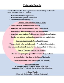 Colorado Lesson Plan Bundle - Amped Up Learning