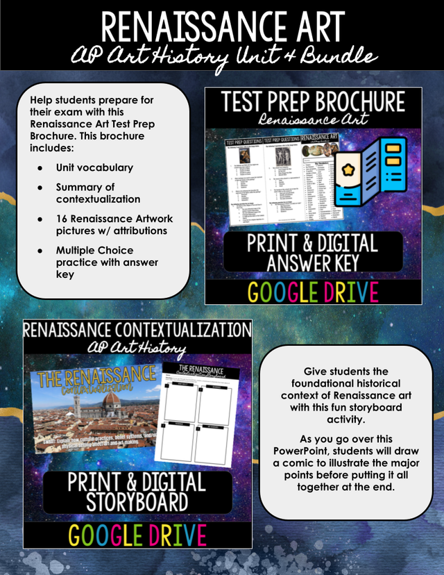 The Renaissance Lessons Bundle - Amped Up Learning