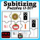 Subitizing Number Sense Math Puzzles (1-20) | Kindergarten Number ...