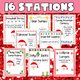 Elementary Christmas PE Stations