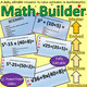 Math Builder Bundle: 9 PowerPoint Presentations to Build and Embed ...