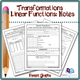 Transformations of Linear Functions Notes* - Amped Up Learning