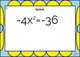 Solving Quadratic Equations using Square Roots: Task Cards - 20 ...