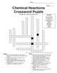 Introduction to Chemistry - Chemical Reactions Crossword Puzzle - Amped ...